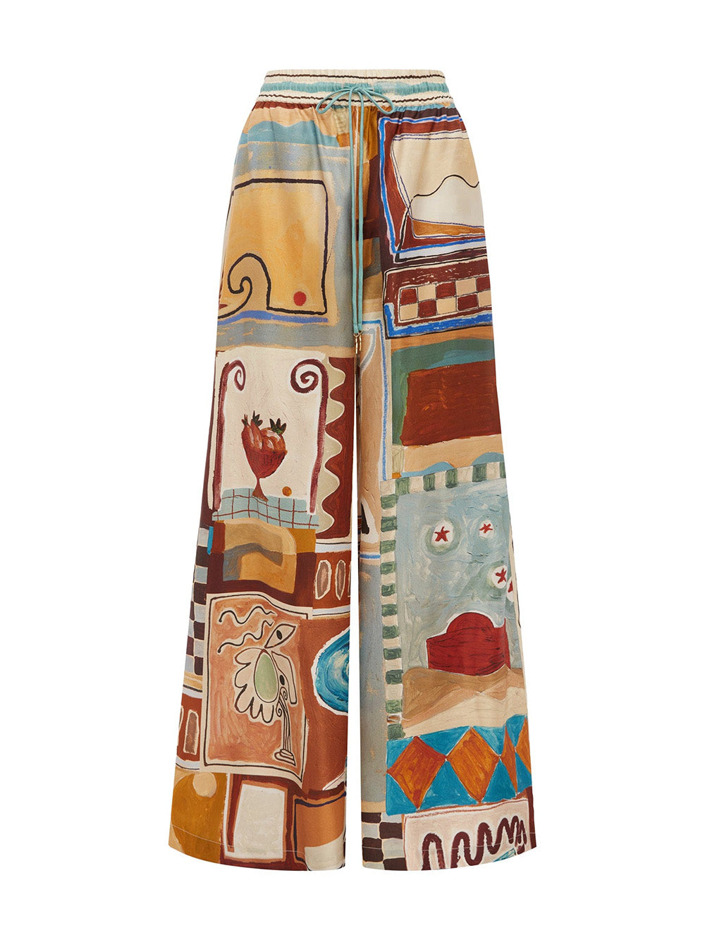 PANTALON MICHELLE EN SOIE