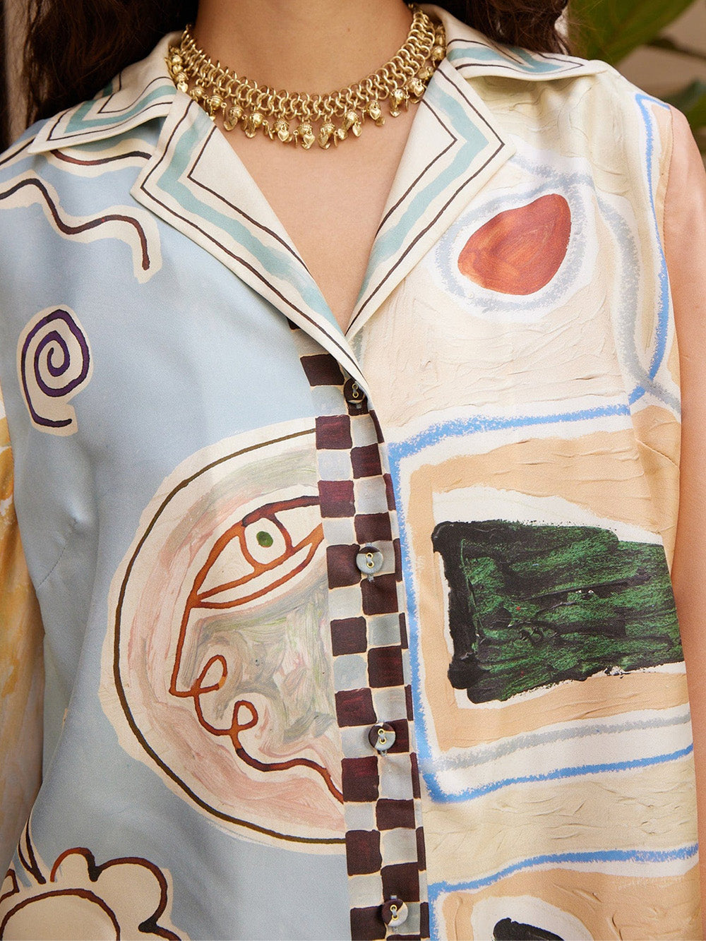 CHEMISE MICHELLE EN SOIE