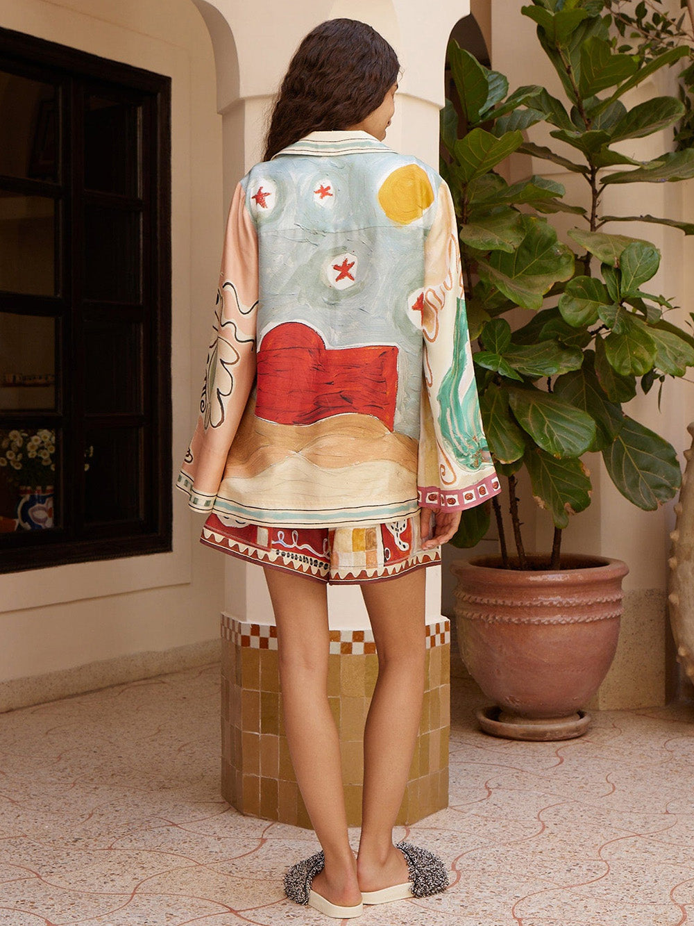 CHEMISE MICHELLE EN SOIE