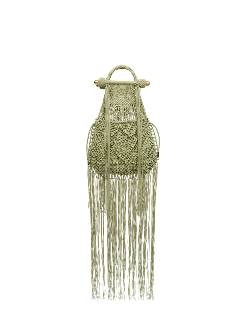 MACRAME BAG WITH FRINGE