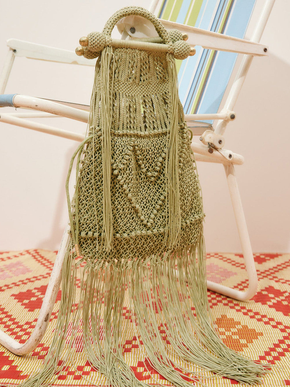 SAC MACRAMÉ À FRANGE