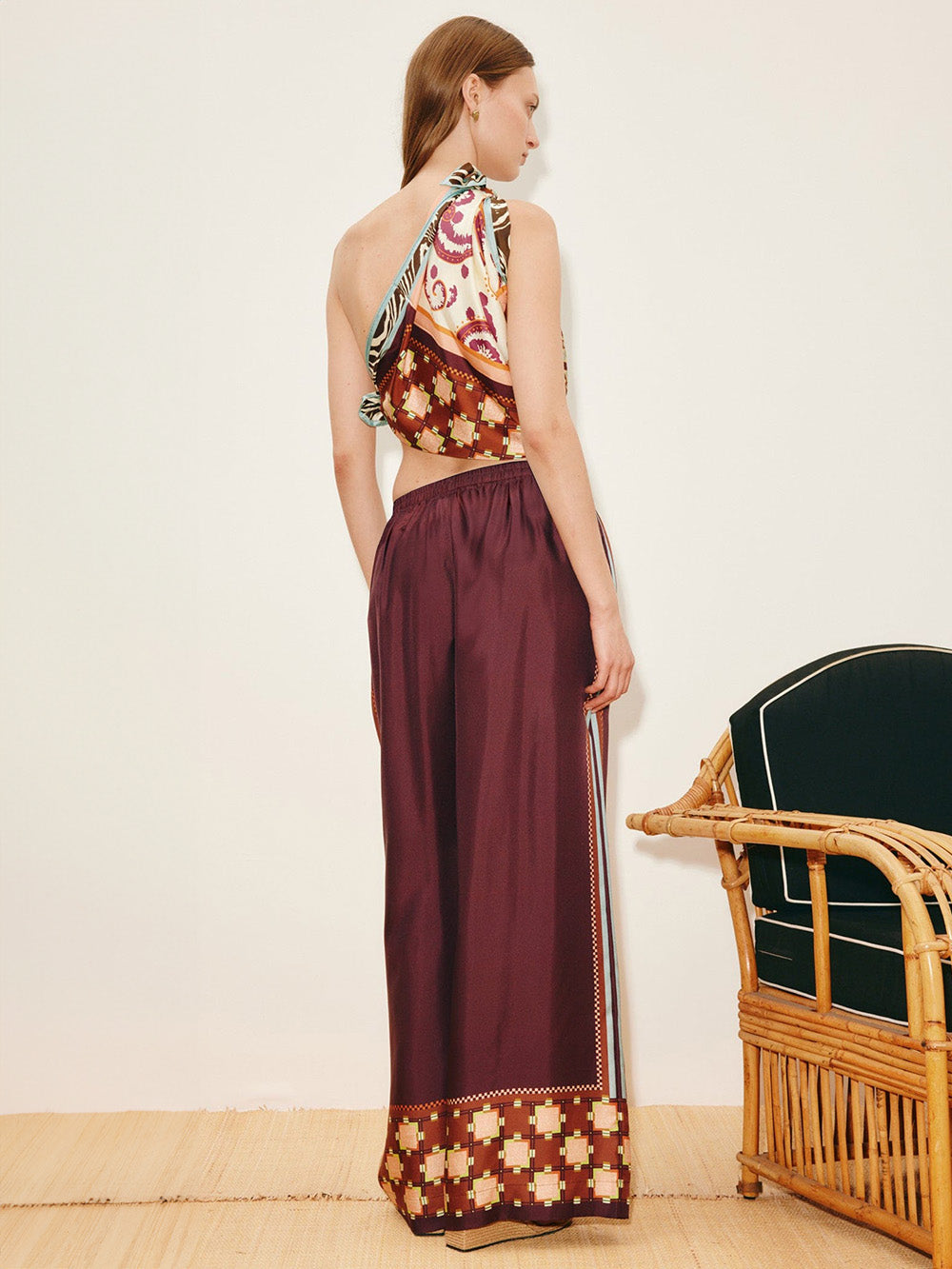 PANTALON WILSON EN SOIE