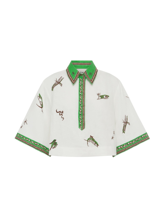 CHEMISE WANDA BRODÉE