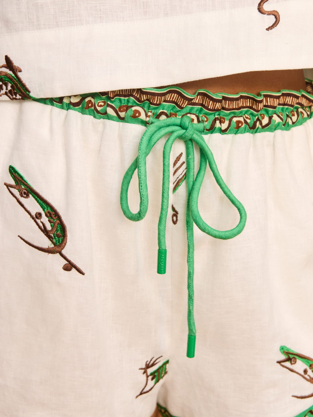 WANDA EMBROIDERED SHORTS