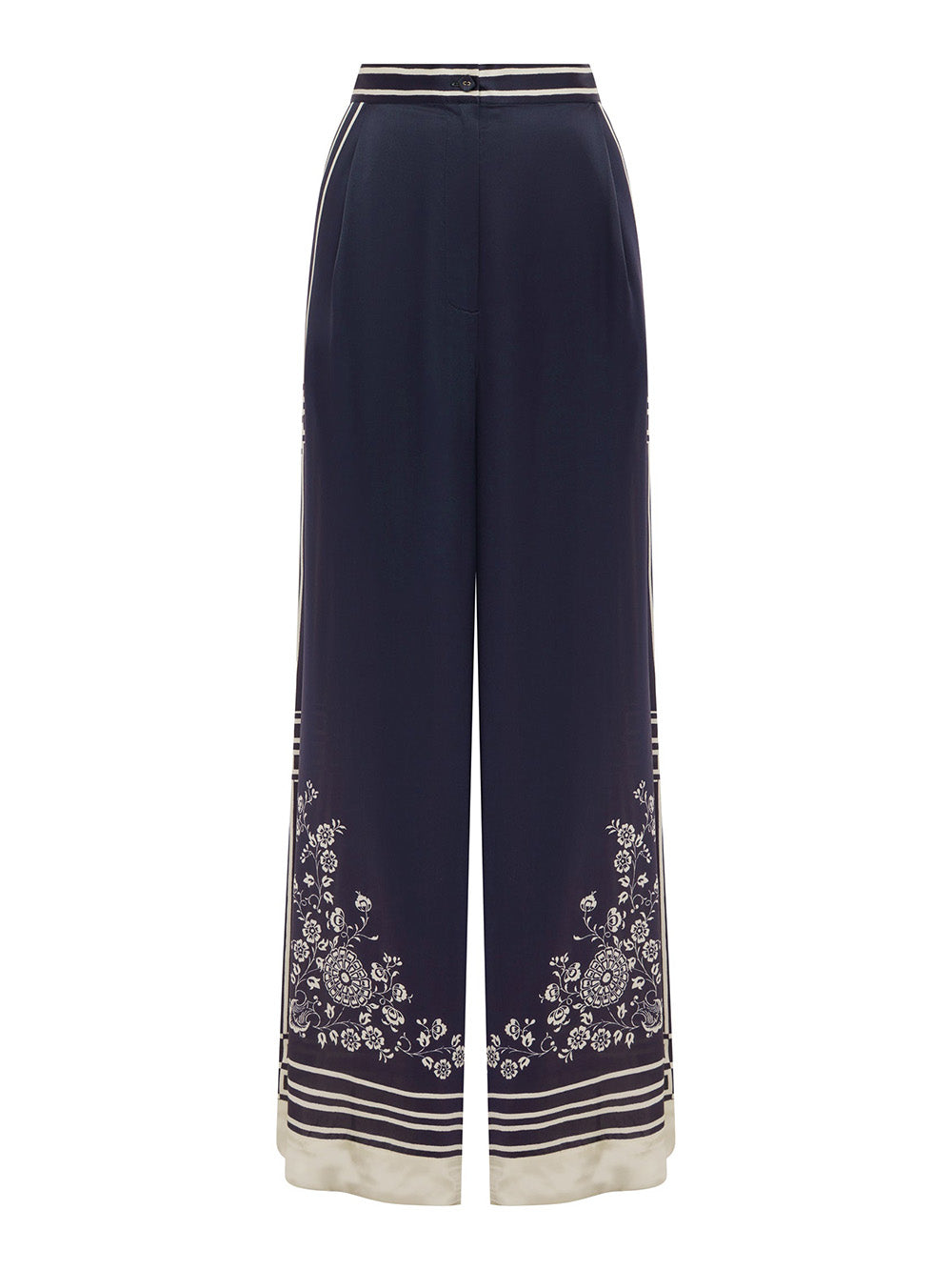 PANTALON BANDERRA EN SOIE