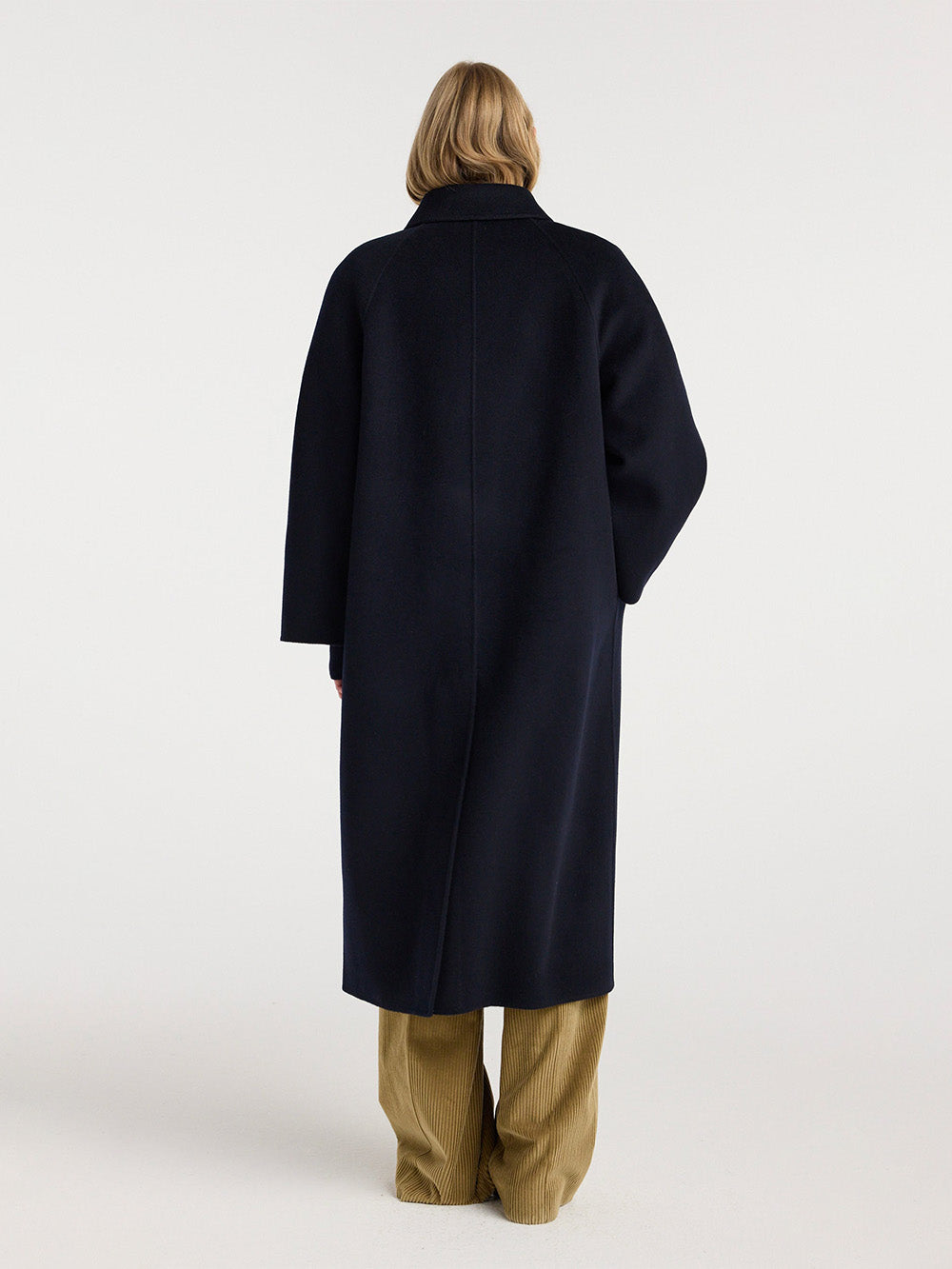 MANTEAU STRUCTURÉ BLEU MARINE