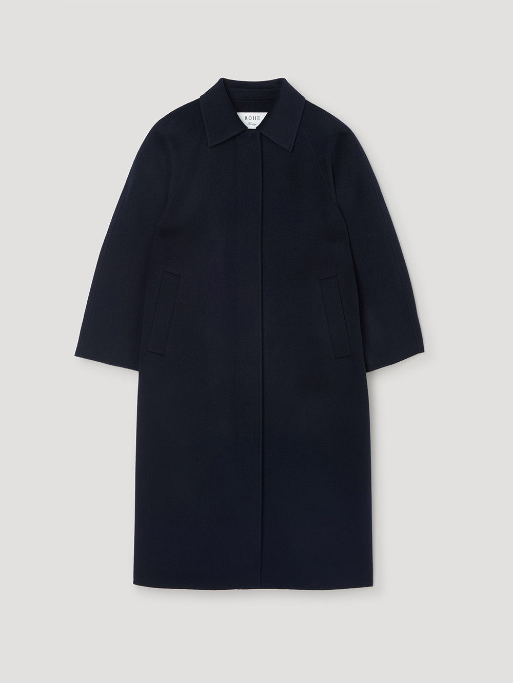 MANTEAU STRUCTURÉ BLEU MARINE