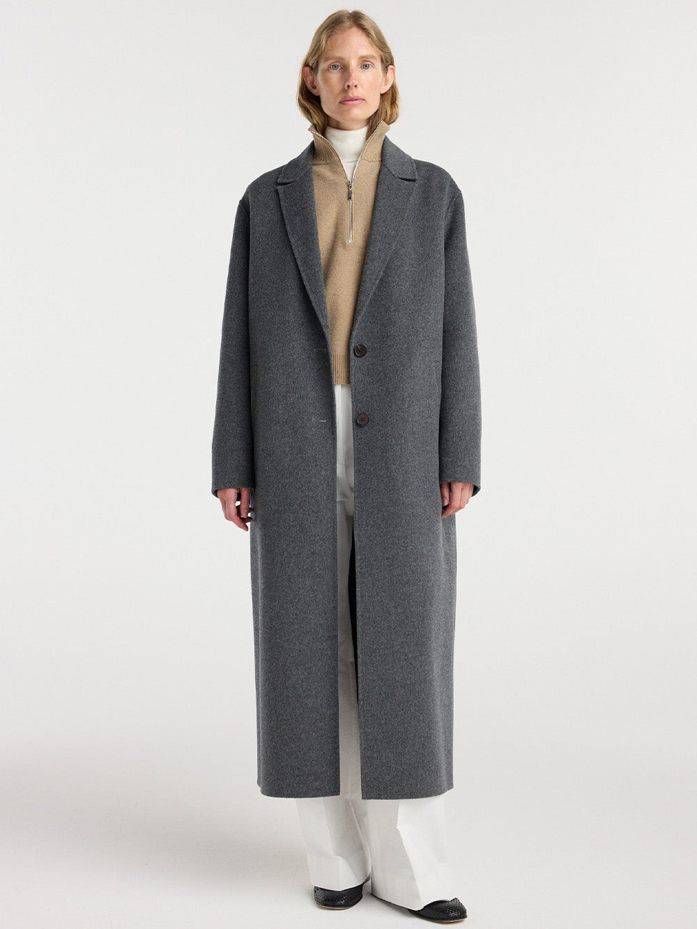 REVERSIBLE LONG COAT