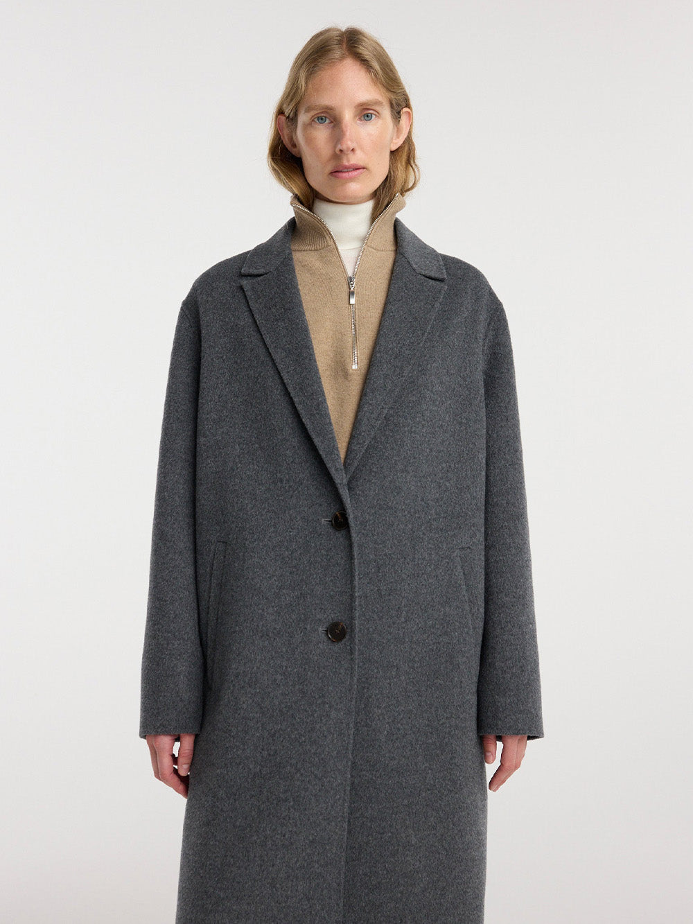 REVERSIBLE LONG COAT