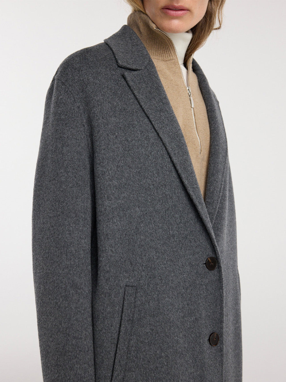 REVERSIBLE LONG COAT