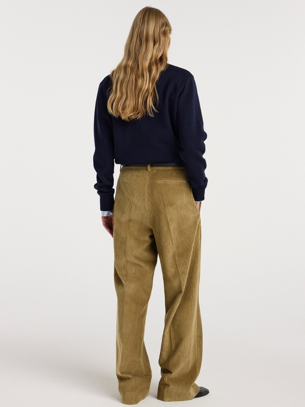TED CORDUROY CAMEL TROUSERS