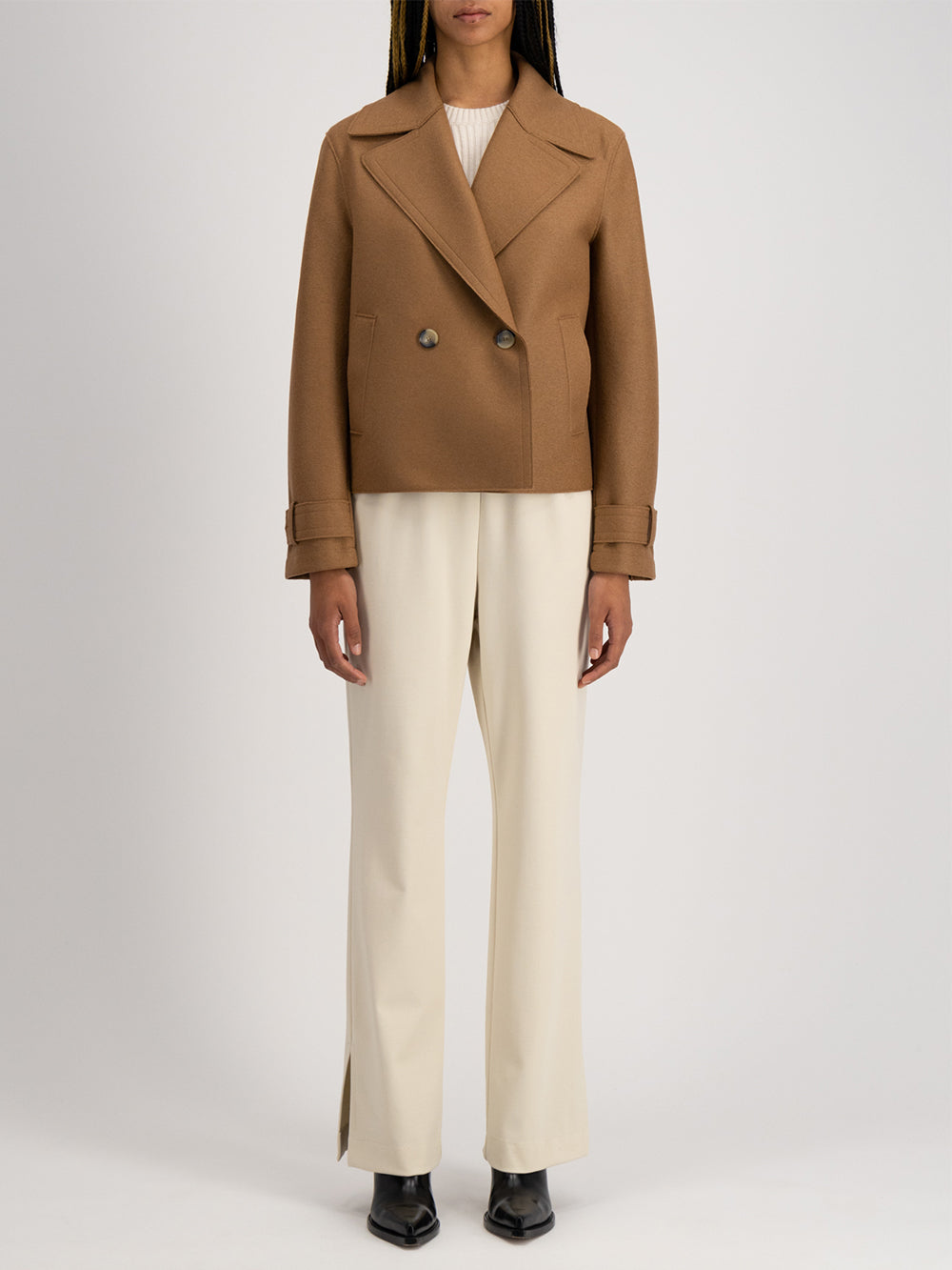 PEACOAT CROPPED JACKET