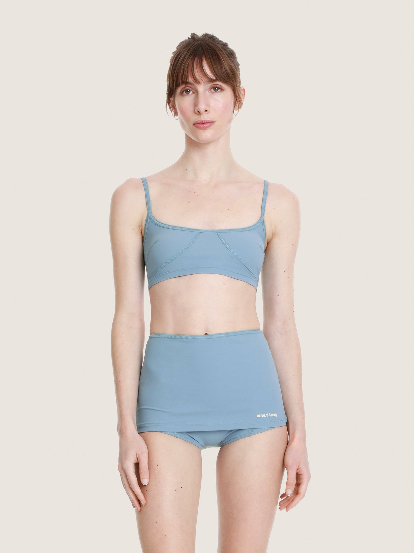 SKY BLUE SWIM BRA