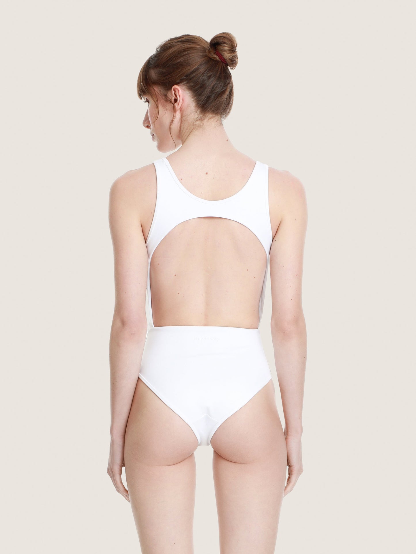 MAILLOT NAGEUR BLANC