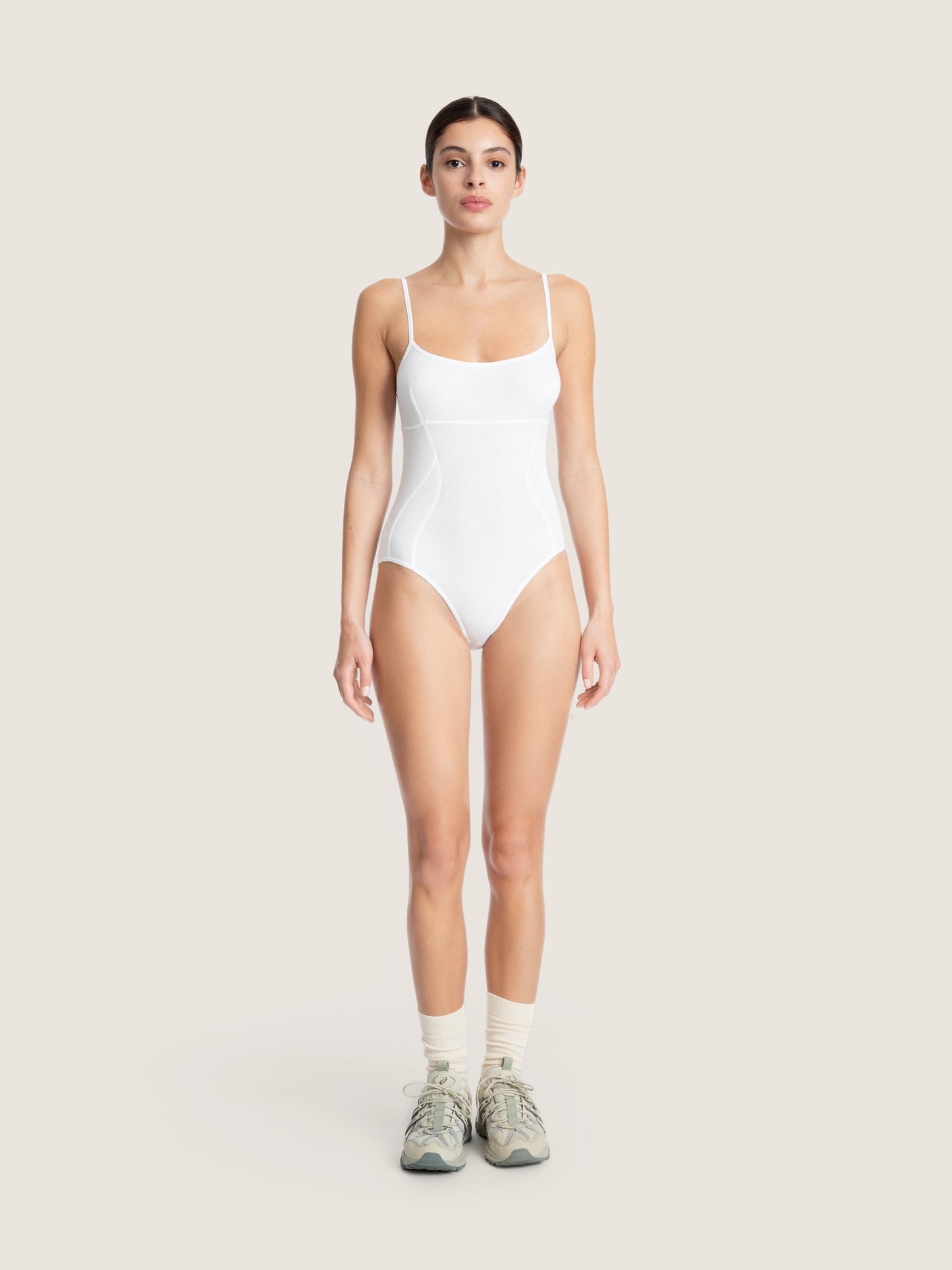 WHITE CORSET BODY