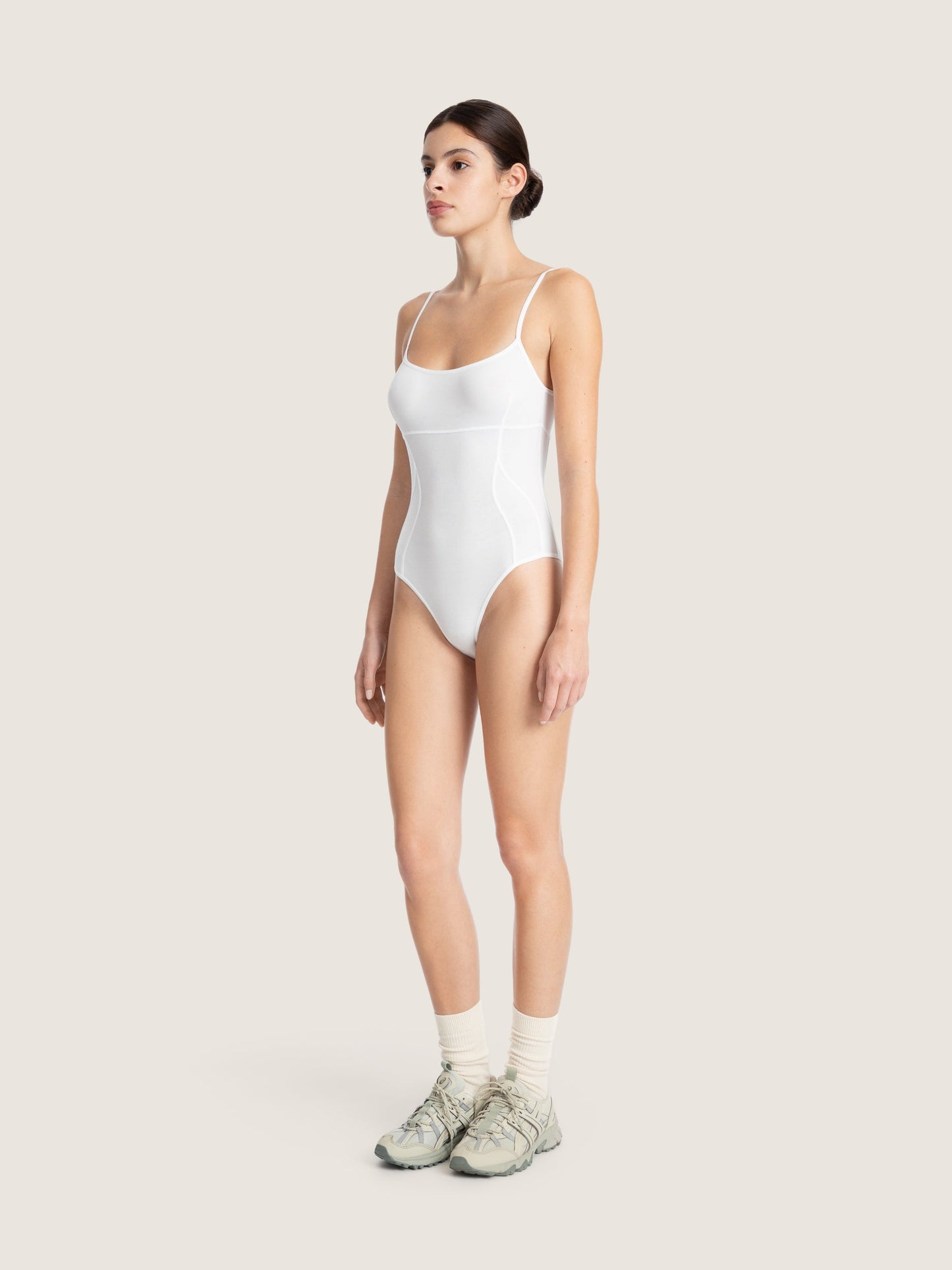 WHITE CORSET BODY