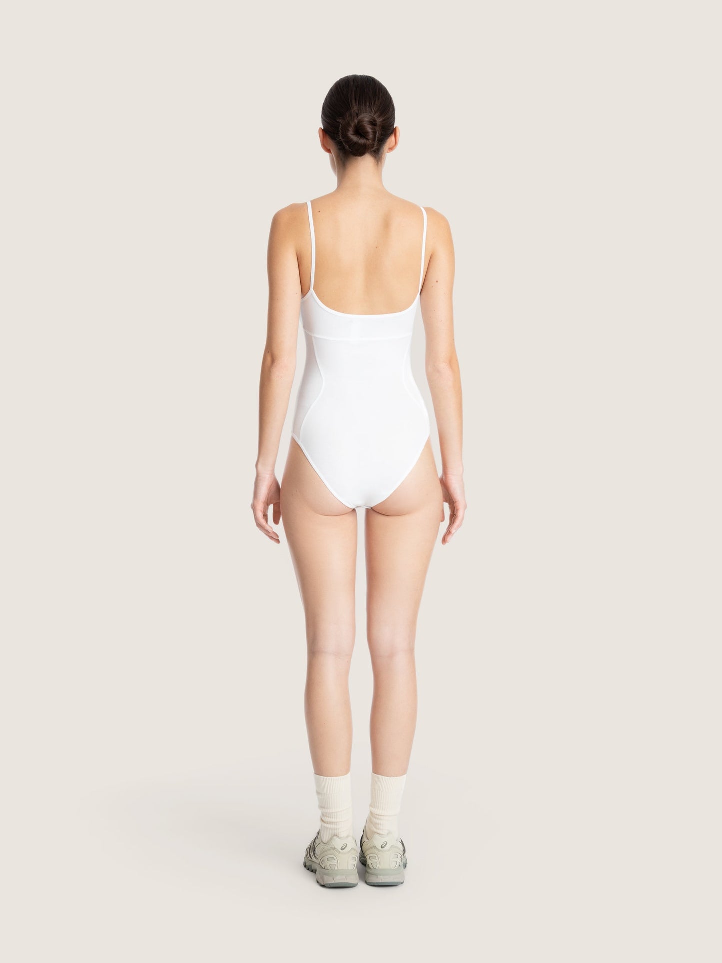 WHITE CORSET BODY