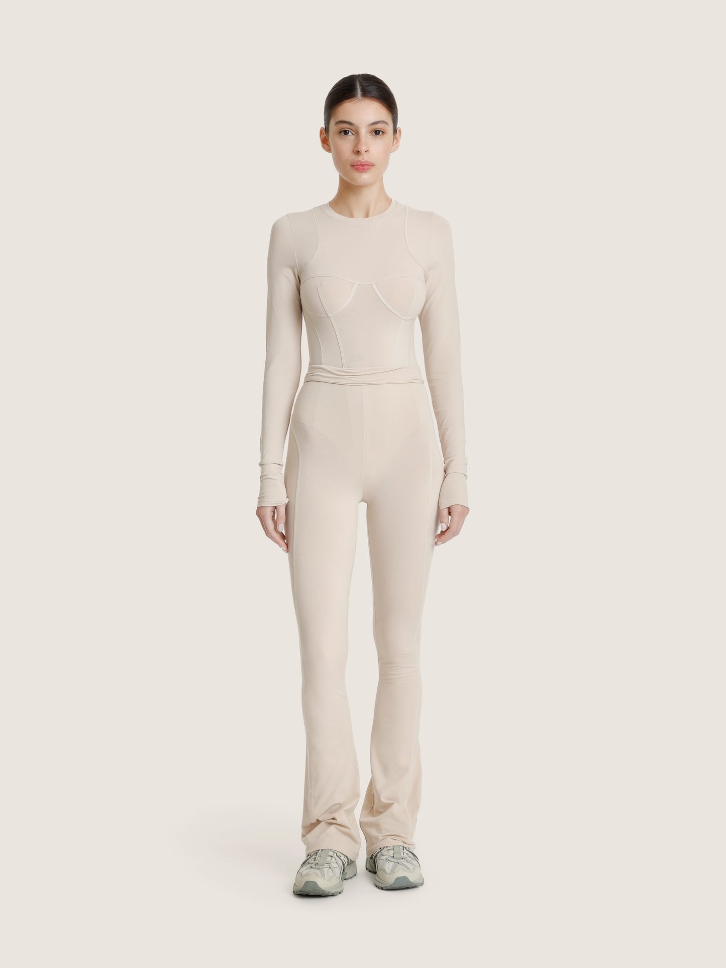 LEGGING ÉVASÉ BEIGE