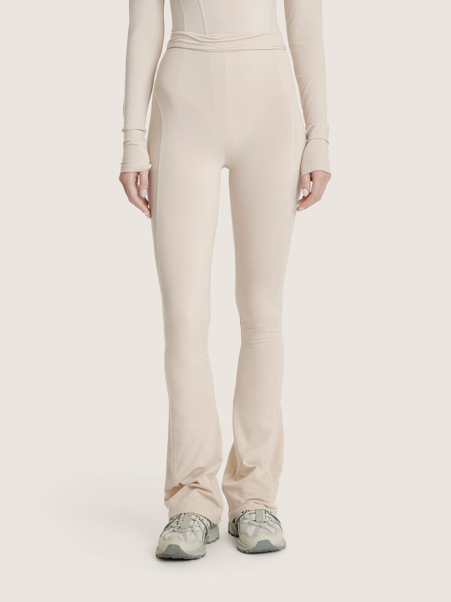 LEGGING ÉVASÉ BEIGE