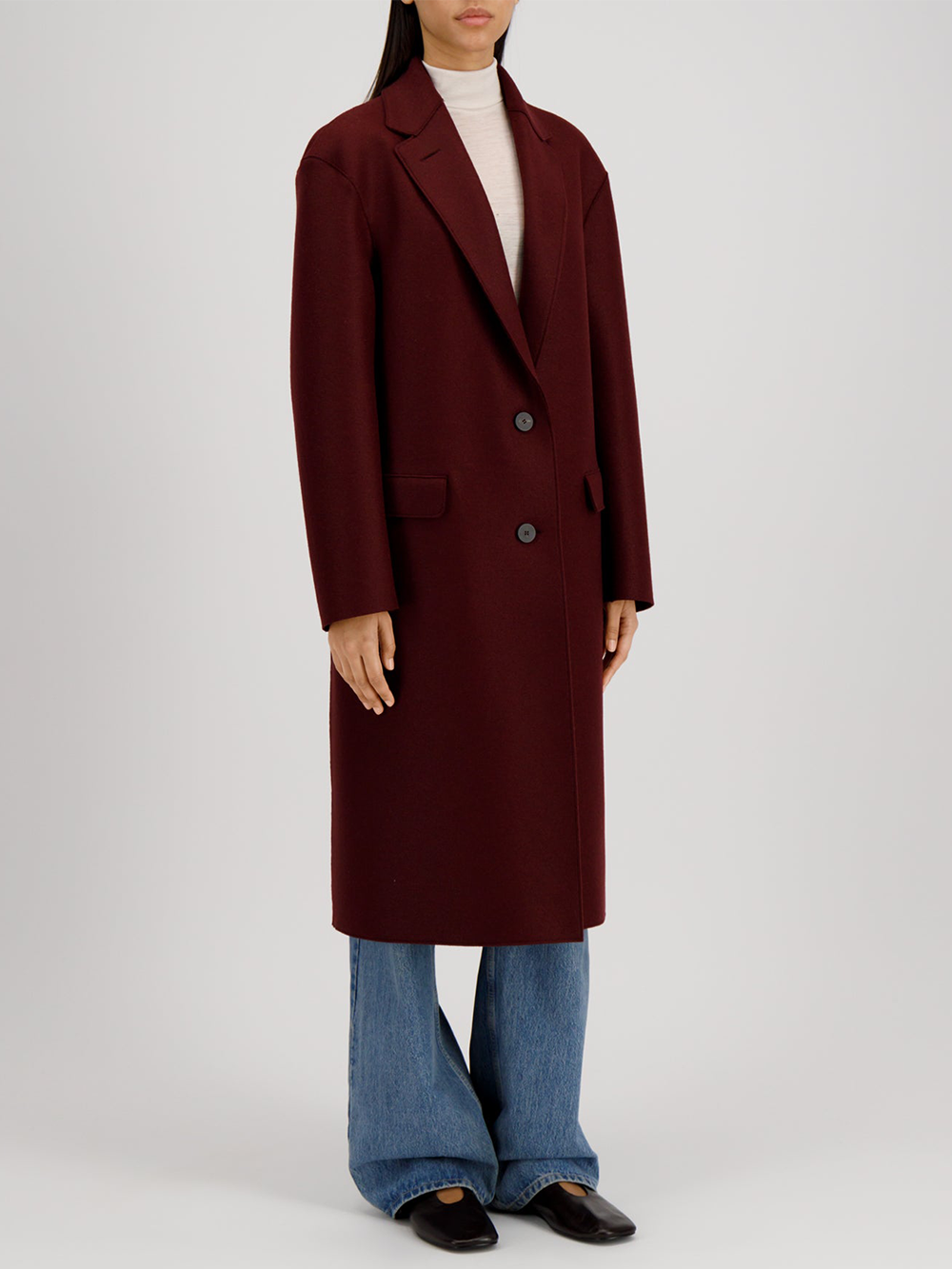 MANTEAU CHESTER CINABRE