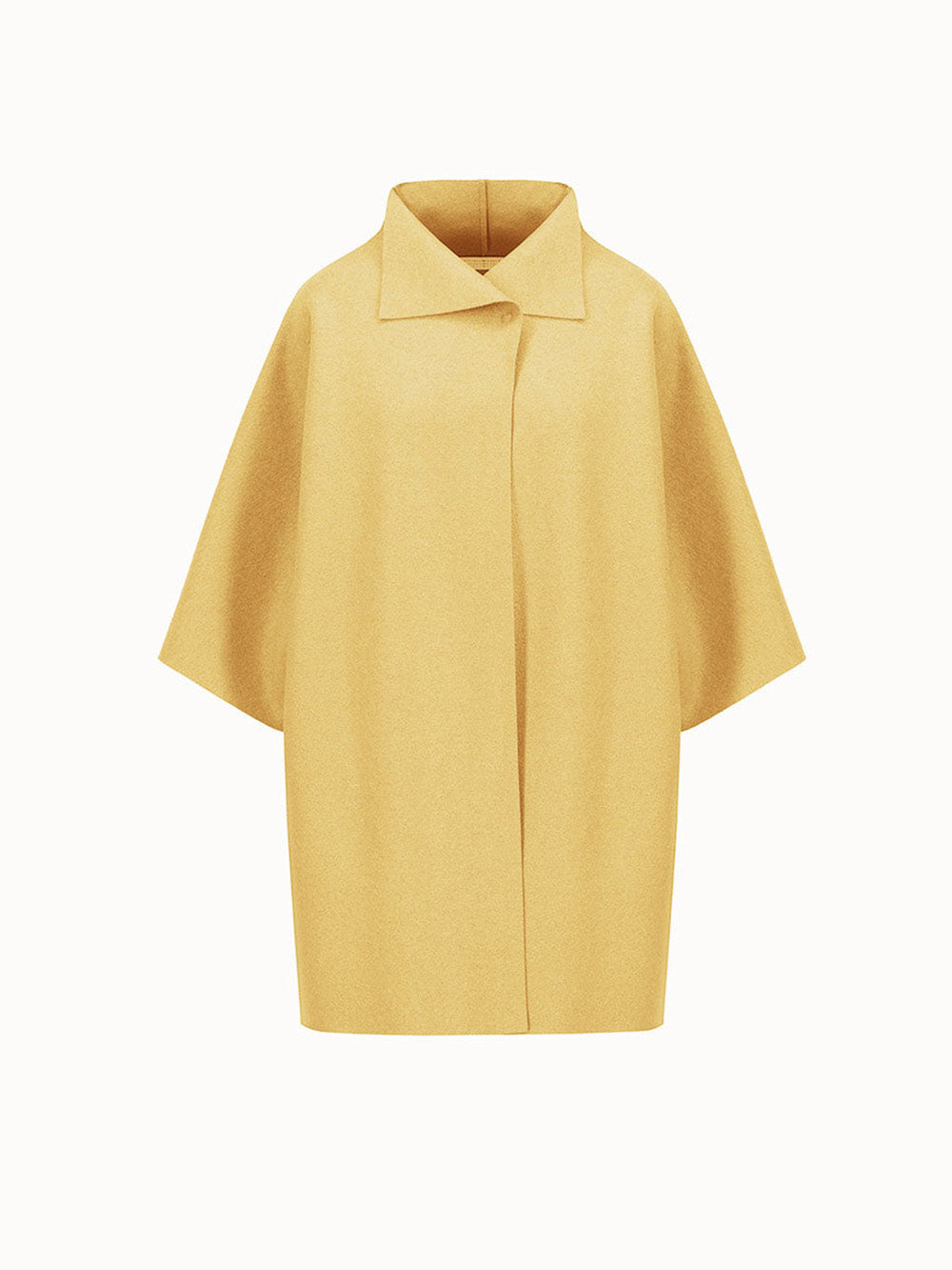 MANTEAU KIMONO CUSTARD