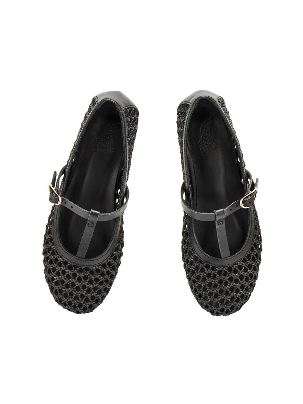 AERATI BLACK BALLERINAS