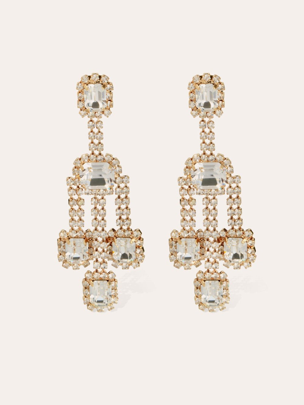 BOUCLES D'OREILLES LEONOR STRASS