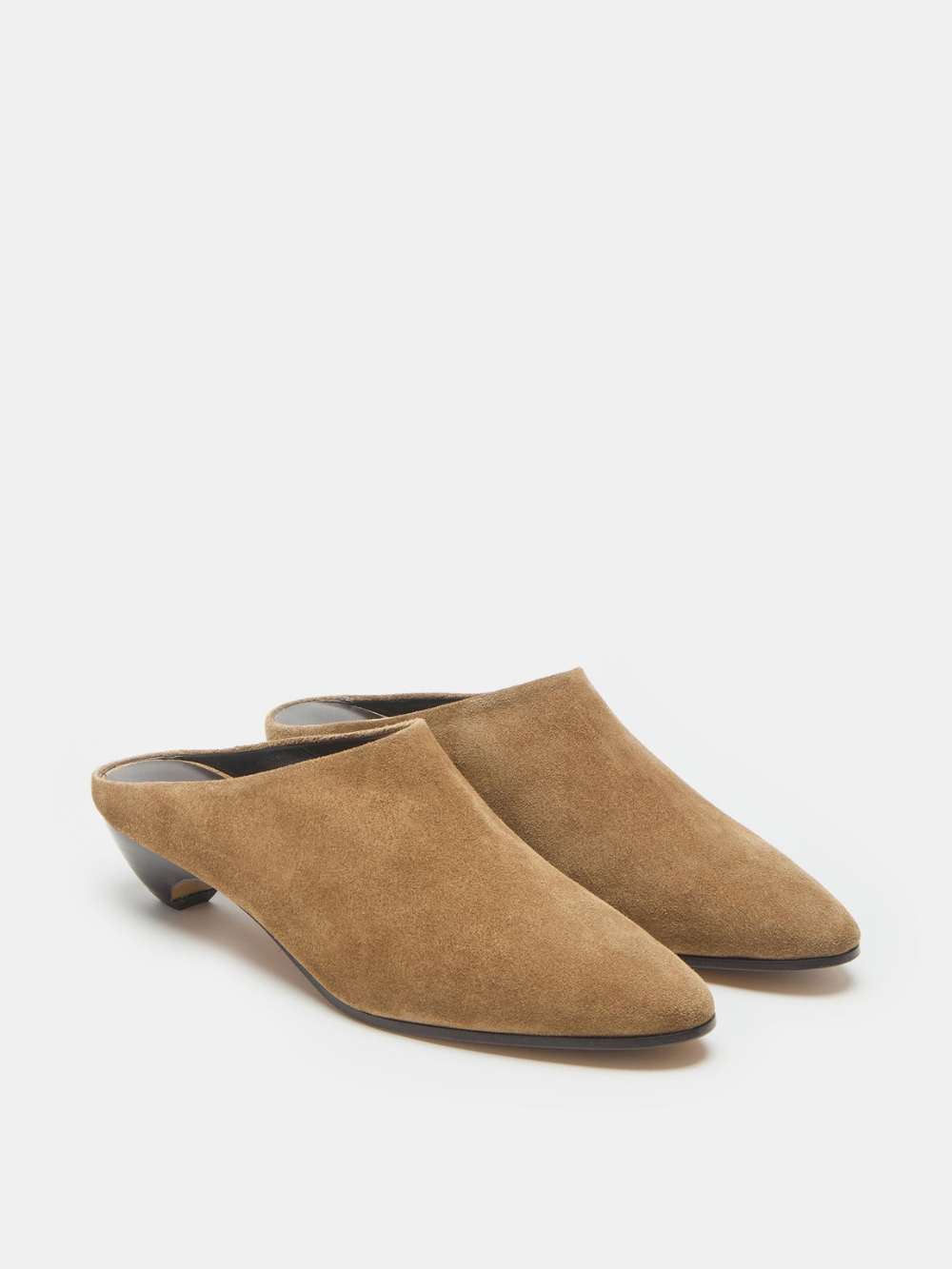 ALLEGRA TAUPE MULES