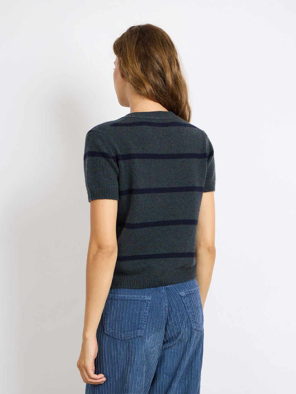 MINI ANDRÉ STRIPES HUMUS SWEATER