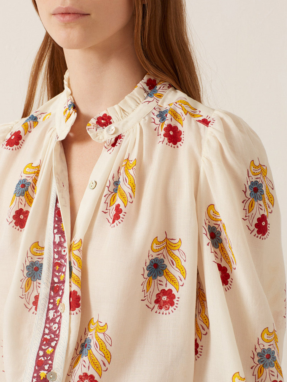 ANNABEL FIREFLOWER BLOUSE