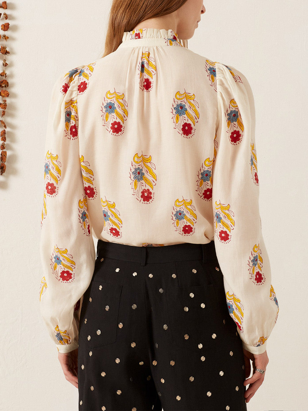 ANNABEL FIREFLOWER BLOUSE