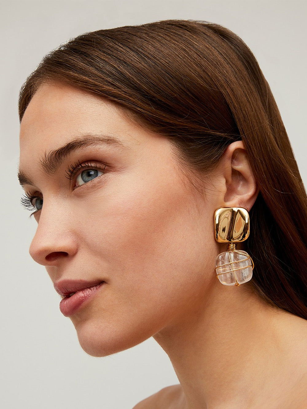 BOUCLES D'OREILLES RAINBOW SQUARE