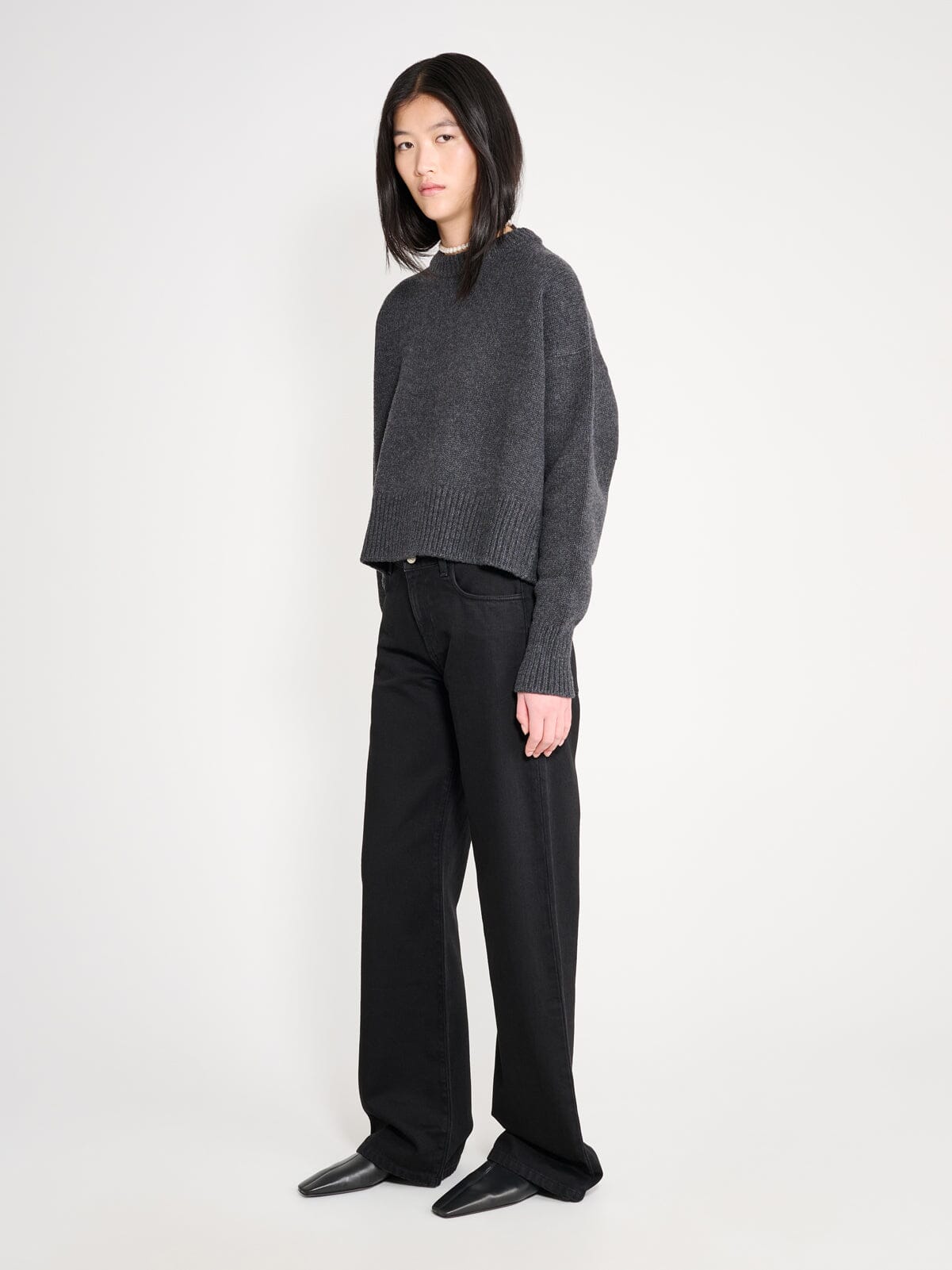 ANTHRACITE AVALANCHE JUMPER SWEATER