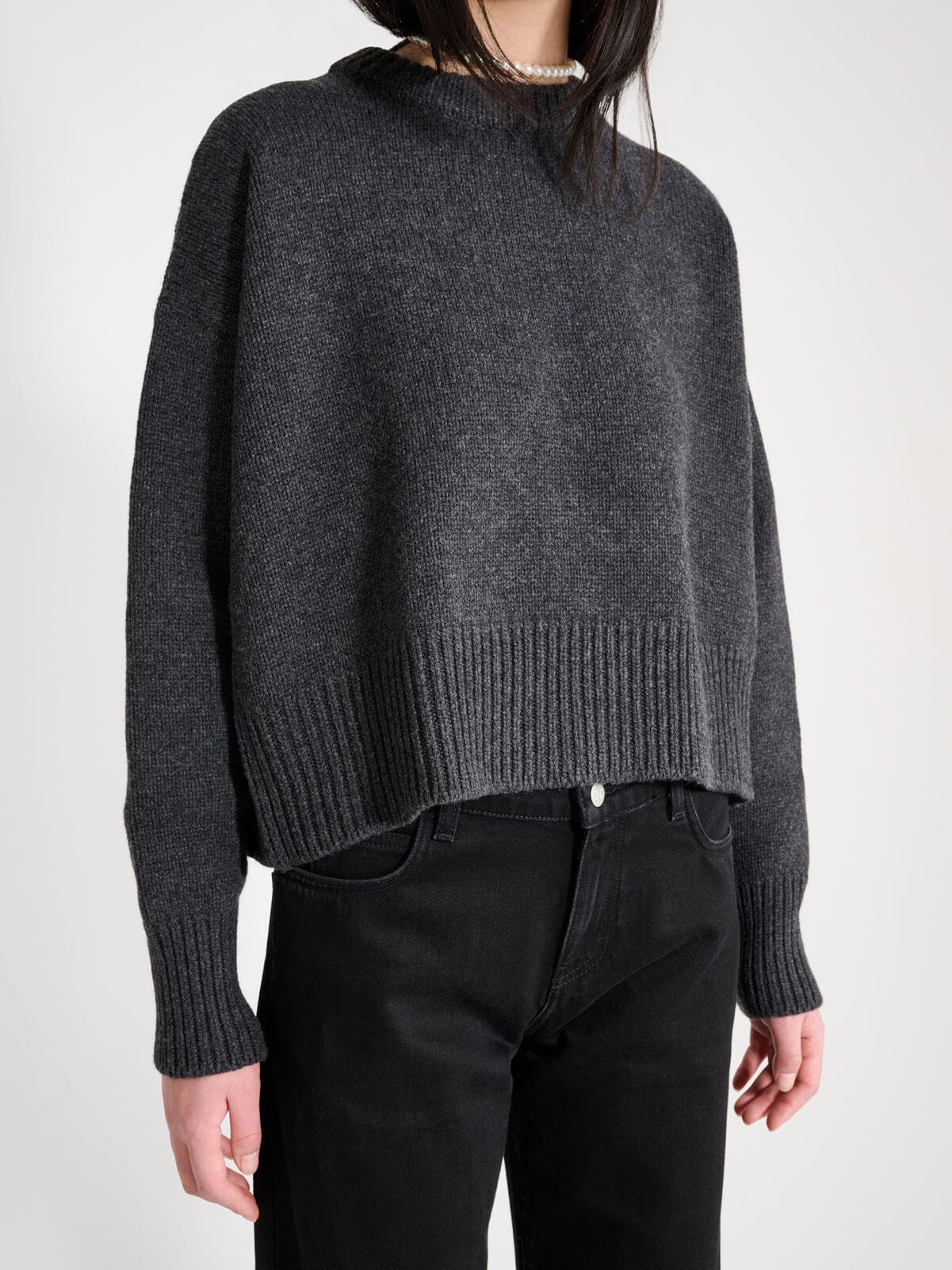 ANTHRACITE AVALANCHE JUMPER SWEATER