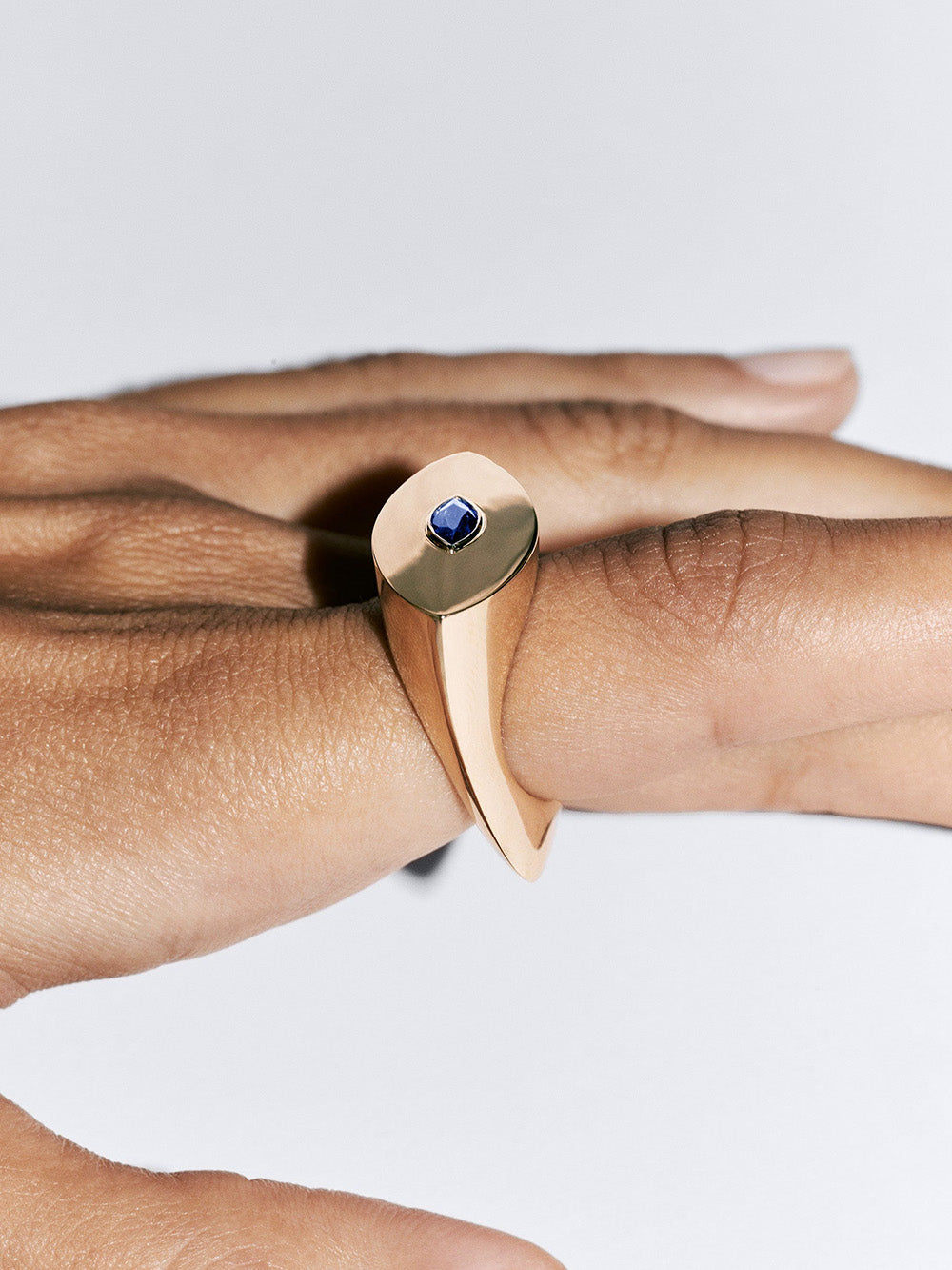 BAGUE EVIL EYE METRIQUE SAPHIR