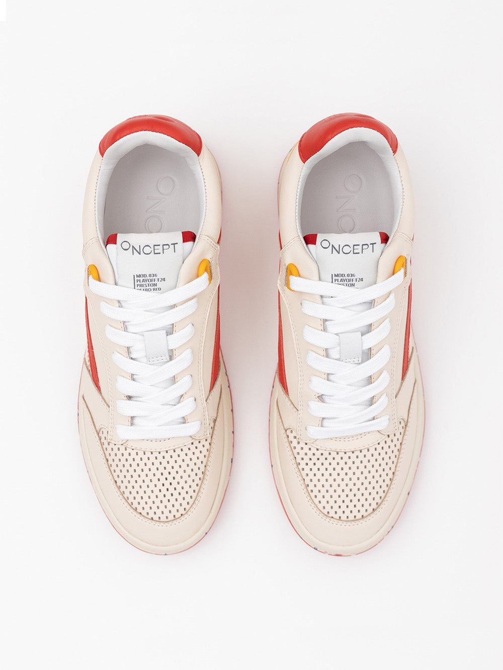 BASKET PRESTON RETRO RED