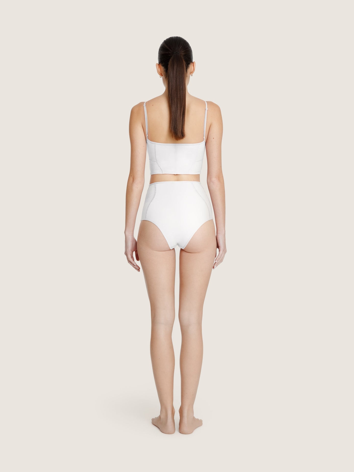 DÉBARDEUR CORSET BLANC