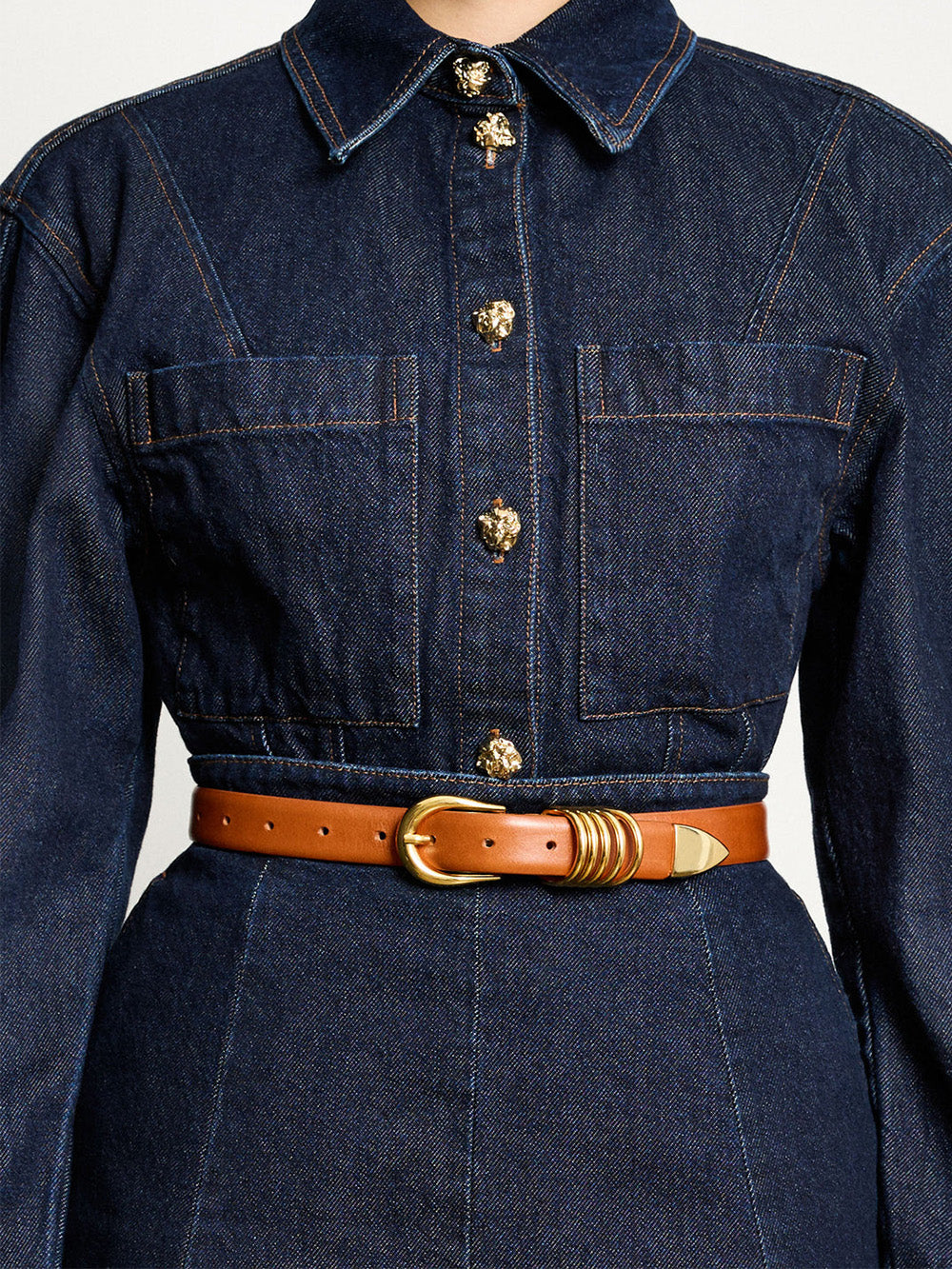 HOLLYHOCK GOLD EARTH BELT