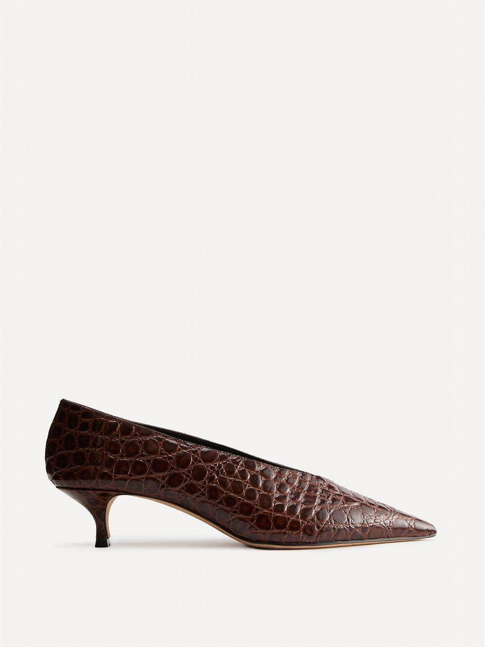 KITTEN HEEL BABOUCHE