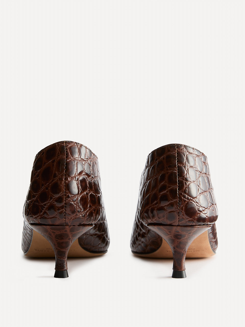 KITTEN HEEL BABOUCHE