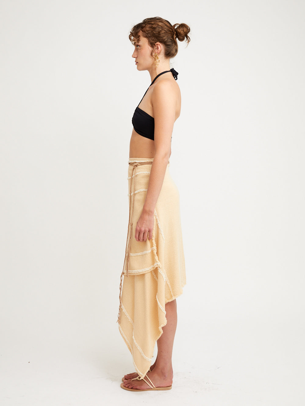 PAREO SINCHI ALMOND MINK SKIRT