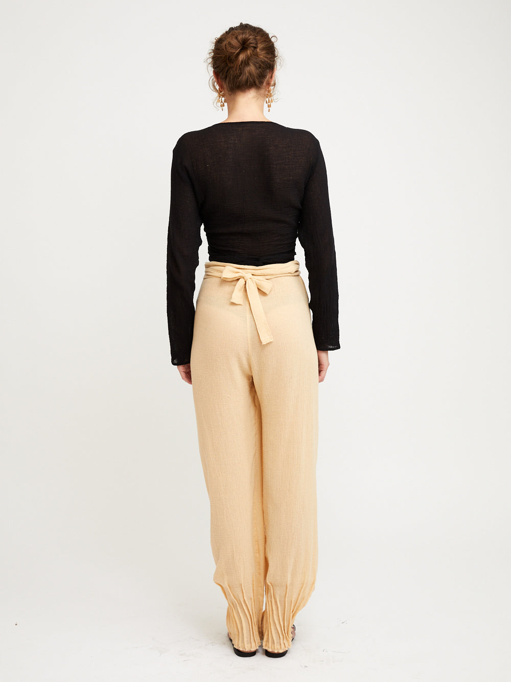 Katari Almond Milk Pants Pantalon Caravana V tements femme