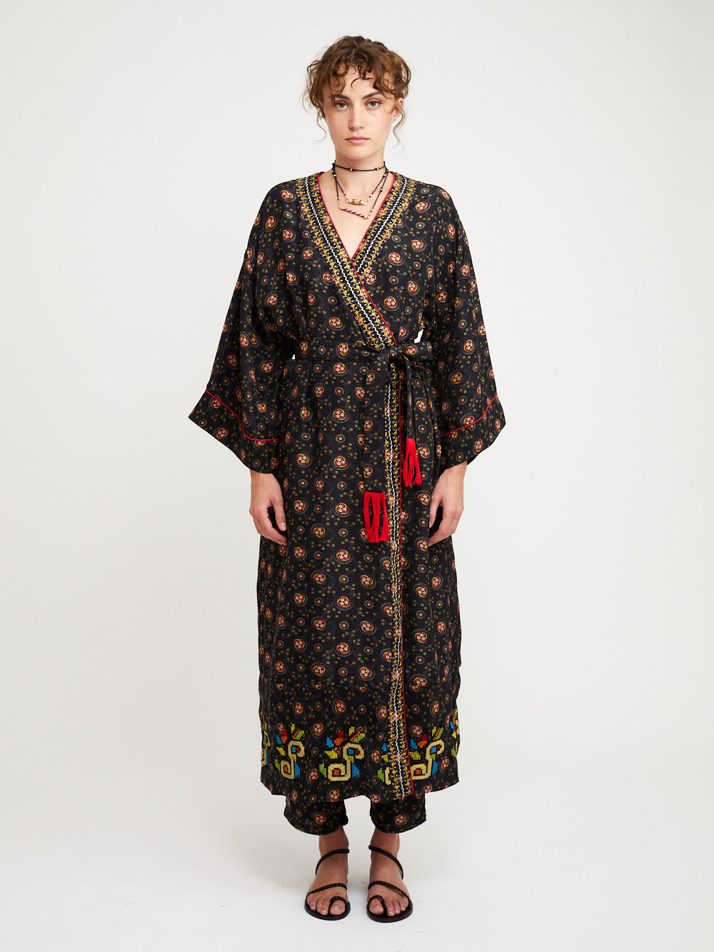 ROBE KING EN SOIE NOIRE