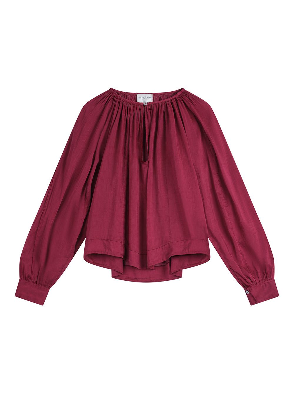 BOHEMIAN RUBY VOILE SHIRT