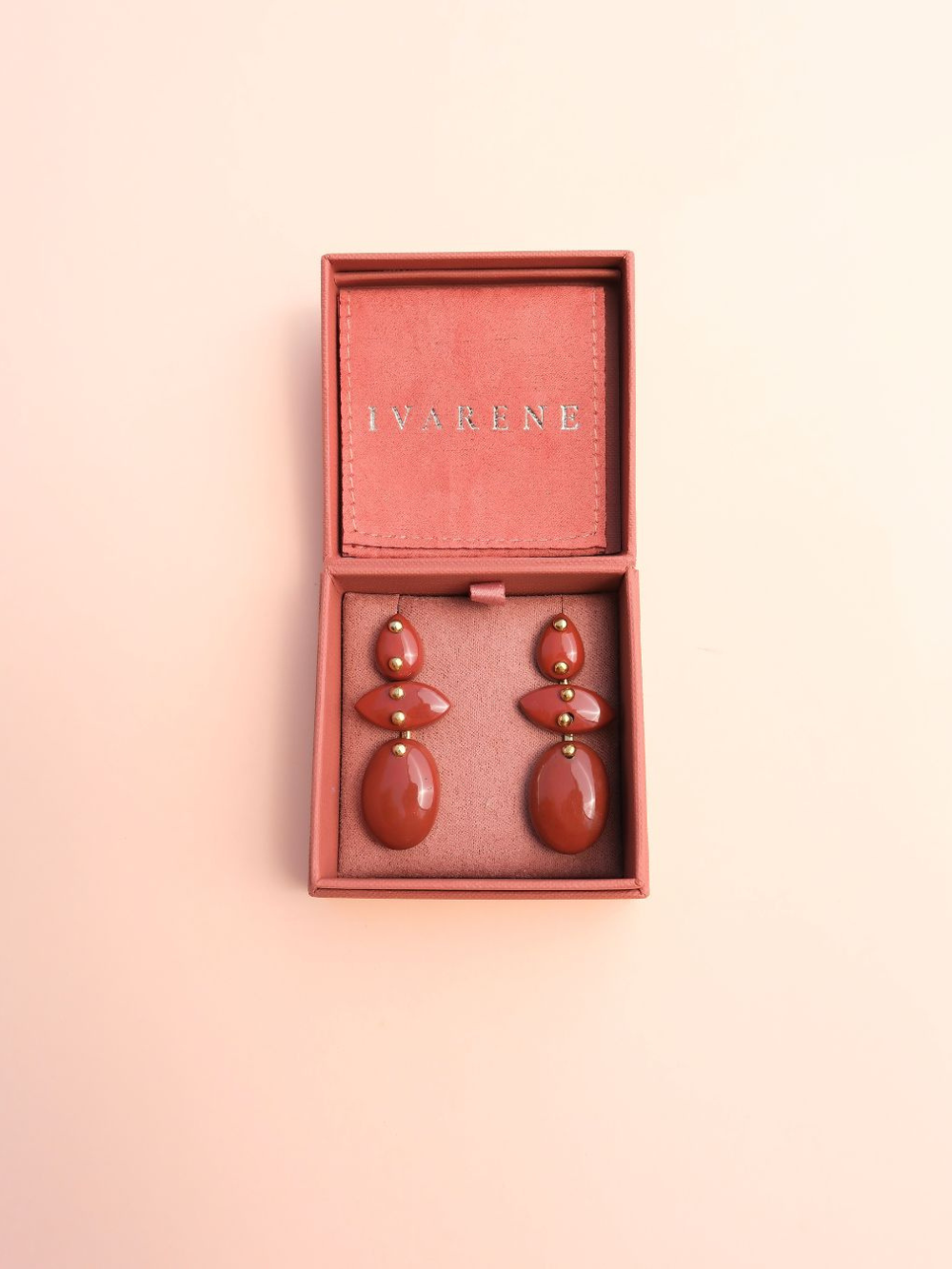 AVALON RED JASPER EARRINGS