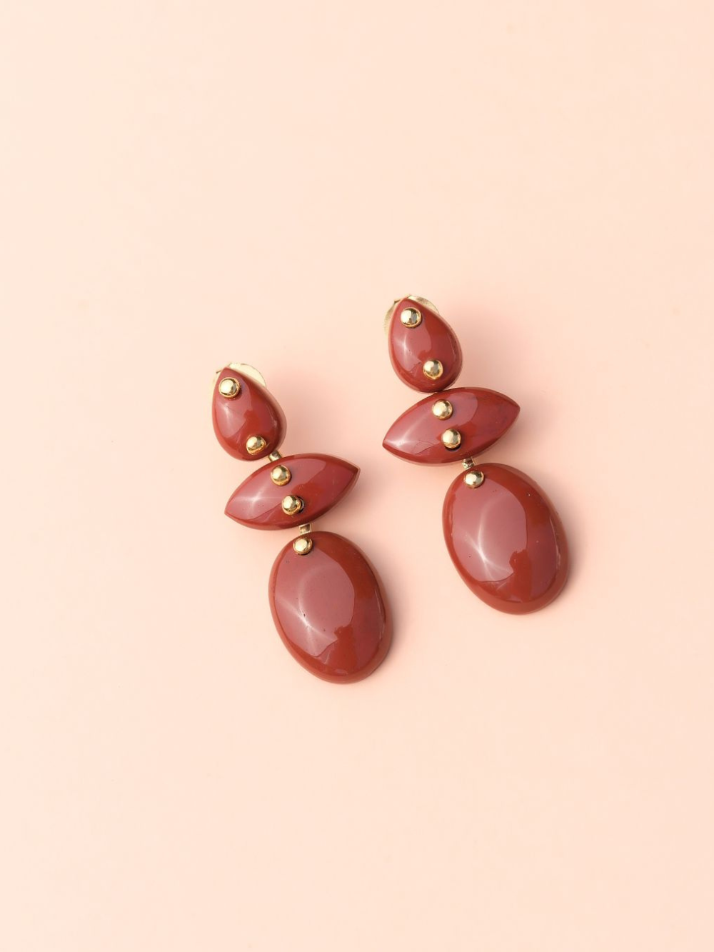 AVALON RED JASPER EARRINGS