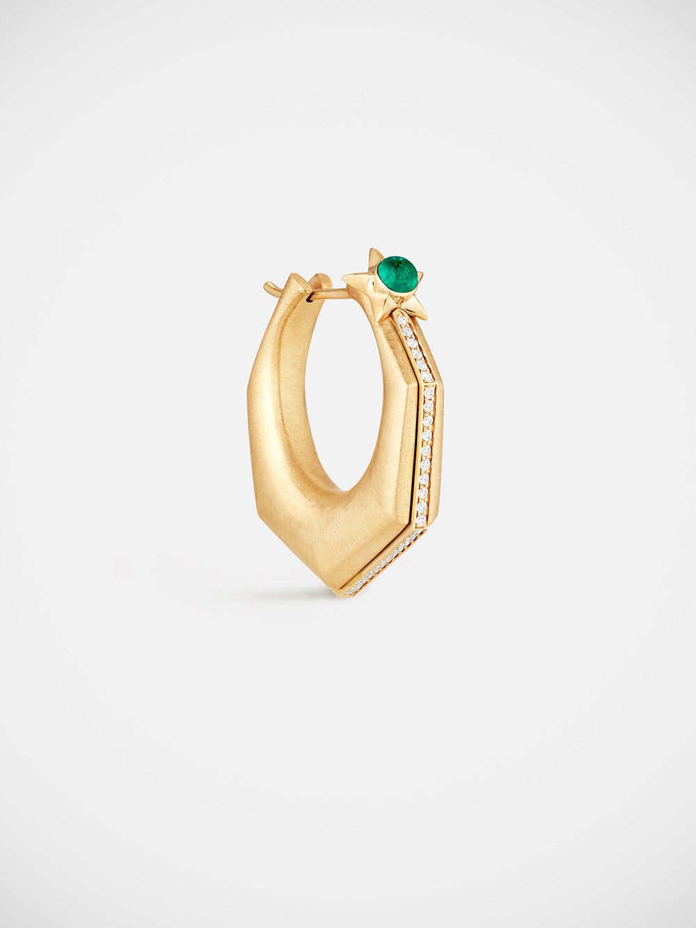 BABA EMERALD EARRING 