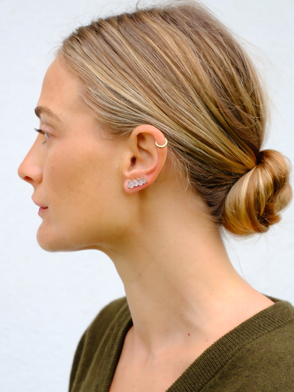 BOUCLES D'OREILLES NACARA PIERRE DE LUNE