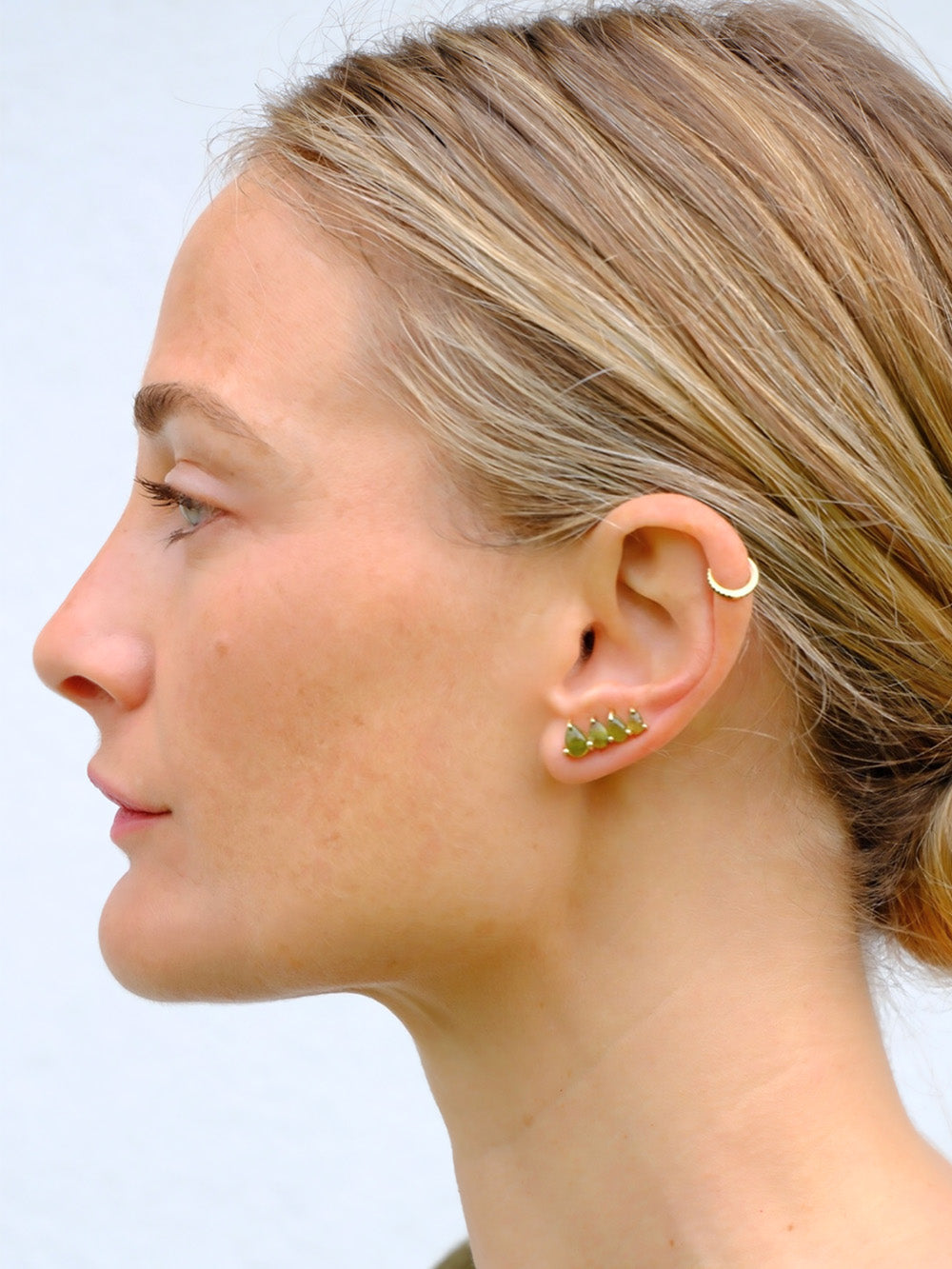 BOUCLES D'OREILLES NACARA VESUVIANITE