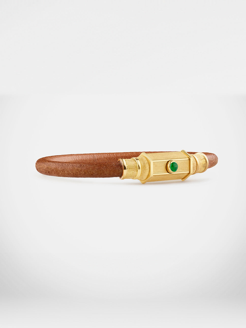 BRACELET LOCKET LASSO EMERAUDE